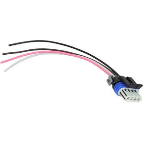 ICT Billet LS 4-Wire Ignition Coil Pigtail Connector for D510C D581 D514A D585C Square WPCIL30