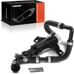 A-Premium Front Left Driver Side Headlight Headlamp Washer Nozzle Jet Sprayer Compatible with Lexus LS460 2007-2009, LS600h 2008-2009, Sedan, Replace# 8520850030