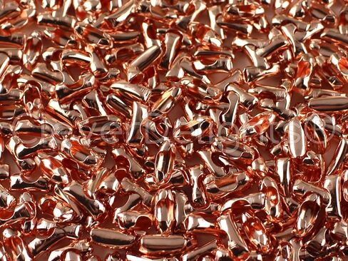 100 CleverDelights Ball Chain Clasps - Rose Gold Color - for 3.2mm Ball Chains - Metal Bead Connector in Saudi Arabia