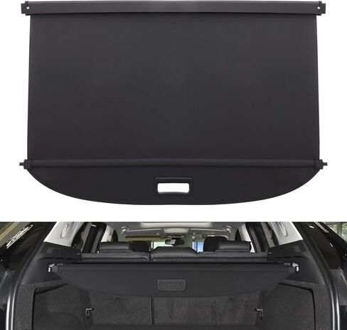 غطاء ظل البضائع غطاء حقيبة البضائع مناسب لبويك Envision 2021 2022 2023 2024 قابل للسحب الخلفي الجذع الأمن درع الظل غطاء أسود in Kuwait