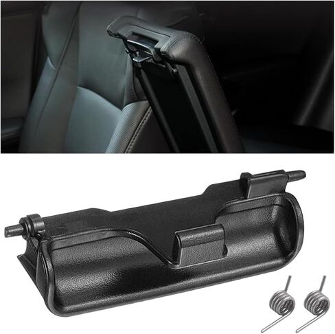 مزلاج وحدة التحكم المركزية للسيارة، OEM# 83417TX4A01 مزلاج غطاء مسند ذراع وحدة التحكم المركزية للسيارة مع زنبركين، ملحقات بديلة للسيارات متوافقة مع RDX 2013-2018 in Saudi Arabia