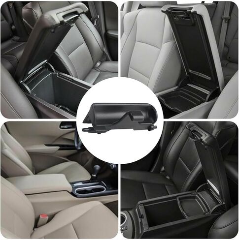 مزلاج وحدة التحكم المركزية للسيارة، OEM# 83417TX4A01 مزلاج غطاء مسند ذراع وحدة التحكم المركزية للسيارة مع زنبركين، ملحقات بديلة للسيارات متوافقة مع RDX 2013-2018 in Saudi Arabia