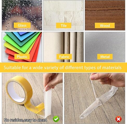 Double Sided Tape for Fabric, 1.18In x 33FT (10m) Heavy Duty Strong Sticky Fabric Adhesive Tape High Stickness Strong Mesh Tape Multifunctional Fiberglass Clear 2 Sided Tape for Clothes Carpet Crafts in Saudi Arabia