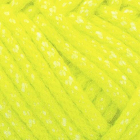 Lion Brand Yarn DIY Glow Cozy, Glow in The Dark Yarn, Neon Yellow, 1 Pack in Saudi Arabia