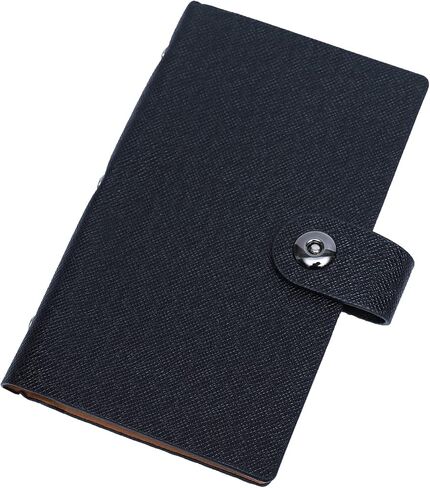Business Card holder book Business Card Organizer Name Card Book Credit Card Holder Book 240 cards Capacity-Black in Saudi Arabia