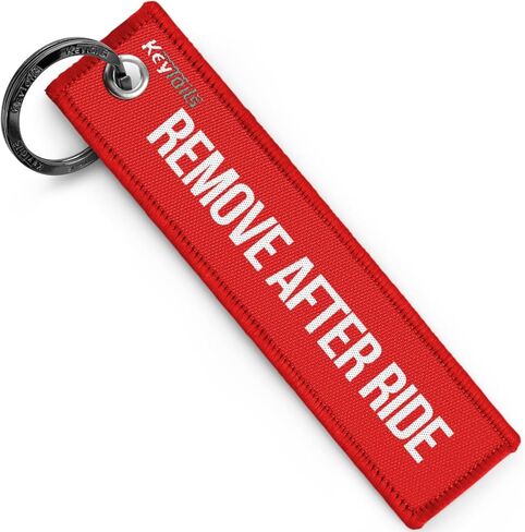 KEYTAILS Keychains, Premium Quality Key Tag for Motorcycle, Car, Scooter, ATV, UTV [Remove Before Flight] in Kuwait