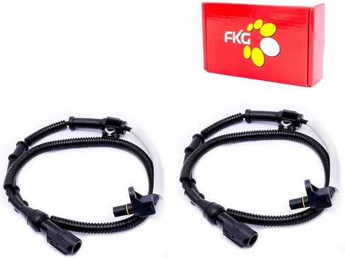 FKG ABS Wheel Speed Sensor Front Left and Right ALS201 For 1997-2002 Ford Expedition, 1997-2003 Ford F-150, 1997-1998 Ford F-250, 1998-2002 Lincoln Navigator, Set of 2 in Saudi Arabia
