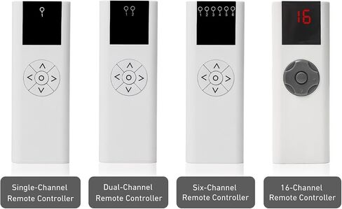 AC114-06 Blinds Remote Control，6 Channel RF Transmitter(433.92Mhz) for Electric Blind, Shade and Sunshade in Saudi Arabia