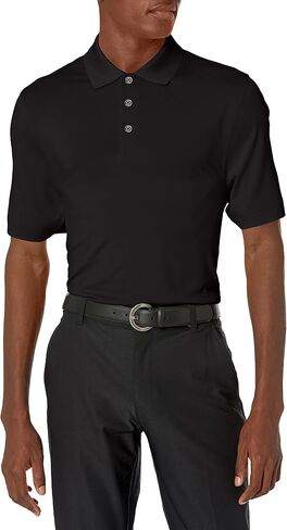 تي شيرت بولو رجالي من Cutter & Buck ماص للرطوبة بعامل حماية من الأشعة فوق البنفسجية 50+ DryTec Forge Jersey, One Size in Kuwait