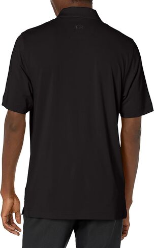 تي شيرت بولو رجالي من Cutter & Buck ماص للرطوبة بعامل حماية من الأشعة فوق البنفسجية 50+ DryTec Forge Jersey, One Size in Kuwait