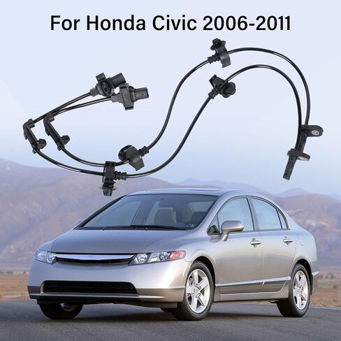 2 قطعة 57450-SNA-003 57455-SNA-003 مستشعر سرعة العجلة يسار/يمين-يصلح لهوندا سيفيك 2006-2011 in Kuwait