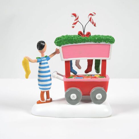 Department 56 Dr. Seuss Grinch Village Accessories Who's-Who of Christmas Stockings Figurine, Resin Hand Crafted Collectible Christmas Figurines Home Decor Sculpture Shelf Statue, 3.2 Inch, Multicolor in Saudi Arabia