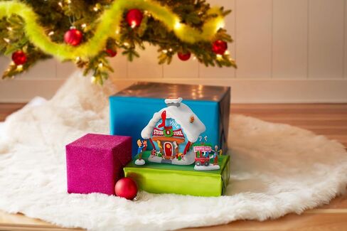 Department 56 Dr. Seuss Grinch Village Accessories Who's-Who of Christmas Stockings Figurine, Resin Hand Crafted Collectible Christmas Figurines Home Decor Sculpture Shelf Statue, 3.2 Inch, Multicolor in Saudi Arabia