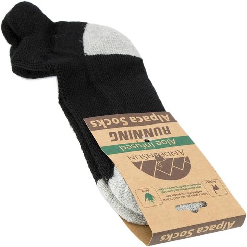 Running ALPACA Socks Aloe Infused Best NATURAL SOLUTION for HUMIDITY Management in Kuwait