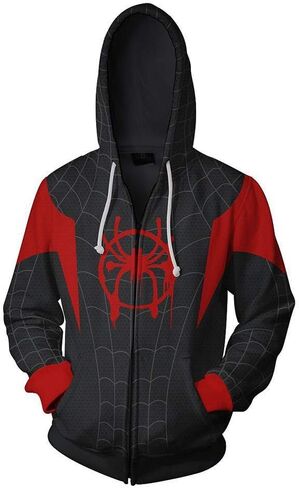 Cardigan Zip Hoodie COS Anime 3D Style Unisex/Adult in Saudi Arabia
