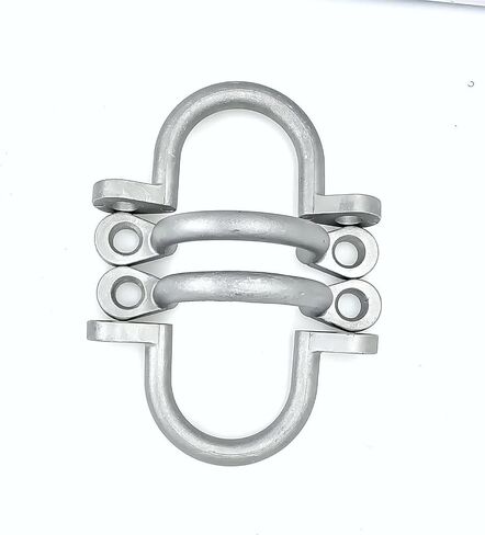 Replace Trailer Tie Loop 2" I.D. Aluminum Bolt-On Lashing Rope Tie Down Ring Horse (4 pc) in Saudi Arabia