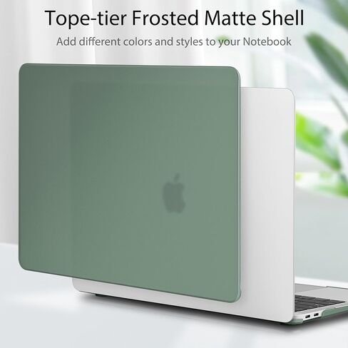 Mektron Glitter Case for 2022 MacBook Air 13 Inch A2337 Compatible with 2021-2018 Release M1 A2179 A1932, Sparkly Plastic Hard Shell Cover with Touch ID, Gypsophila Pink in Saudi Arabia