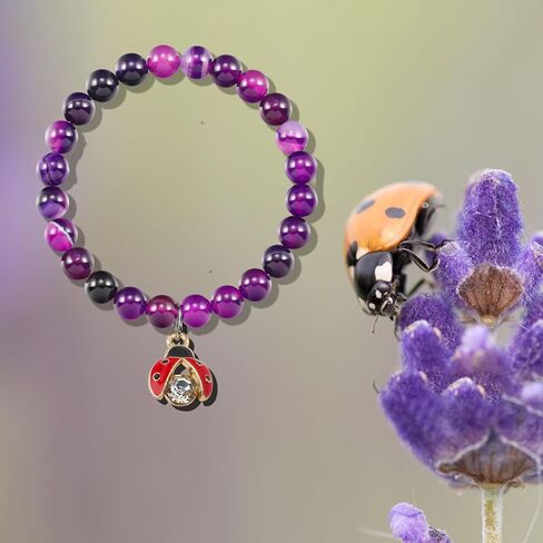 PARTNER Ladybug Coworker Leaving Gifts for Women Men Farewell Gifts Going Away Gifts Retirement Gifts for Coworkers Boss New Job Gifts Good Luck Bracelet to Work Friends with Gift Box, Message Card in Kuwait