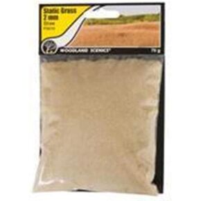Woodland Scenics Static Grass 12mm-Straw -FS628