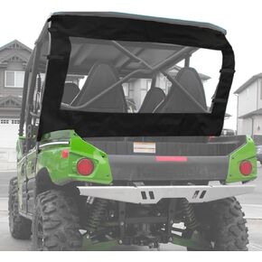 UTV Teryx 800 4 Rear Window,Back Window Soft Rear Windshield Compatible with KAWASAKI TERYX 4 800 2013-2023
