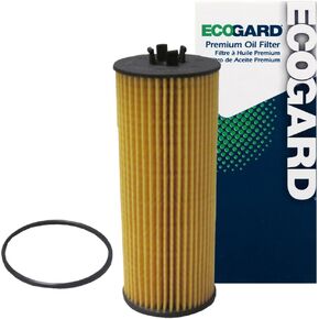 ECOGARD X10186 Premium Cartridge Engine Oil Filter for Conventional Oil Fits Mercedes-Benz S550 4.7L 2014-2017, C300 3.5L 2013-2014, GL450 3.0L 2015, G63 AMG 5.5L 2013-2018, G550 4.0L 2016-2021