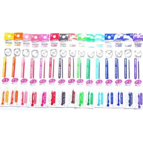 Pilot Hi-Tec-C Coleto Gel Ink Pen Refill 0.5mm, 15-color Set(Japan Import) [Komainu-Dou Original Package]