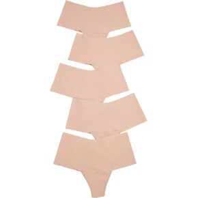 hanky panky Women's Breathe High Rise Thong 5 Pack
