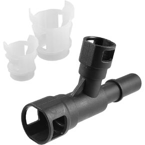 X AUTOHAUX Heater Hose Tee Cooling Quick Connector 15055342 15055343 800-413 800-414 for Cadillac Escalade ESV EXT for Chevrolet Avalanche Silverado Suburban Tahoe for GMC Sierra Yukon