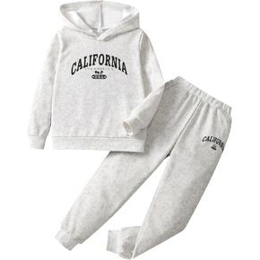 Clothes For Girls 3 Piece Outfit Set 5-14 Years Old Perfect For Casual, Home, School, Travel