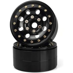 KYX Racing Aluminum Alloy 1.9" Wheel Rims Upgrades Parts Accessories for RC Crawler Car Axial SCX10 II 90046 SCX10 III Capra UTB TRX4 TRX6 D90