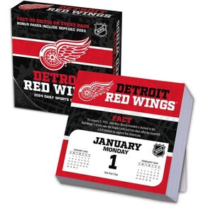 Turner Sports Detroit Red Wings 2025 Box Calendar (25998053085)