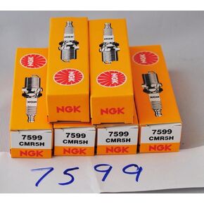6 Pack Genuine Cmr5h Oem Ngk Standard Plug Spark Plugs 7599