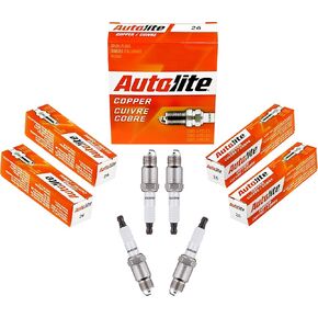 Autolite 26 Copper Resistor Automotive Replacement Spark Plug (1 Pack)