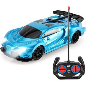 Remote Control Car Toys for Kids Boys Girls 3+ Year Old/High Speed/Headlights/RC Cars Gifts for Toddlers