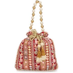 LONGING TO BUY Wedding Potli Bags For Women, Evening Clutch Potli Bag For Wedding, Festivals, Potli Bags for Engagement