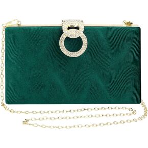 Gets Evening Clutch Purses for Women Handbags for Formal Bridal Wedding Party Cocktail Prom Small Crossbody Bag with Chain