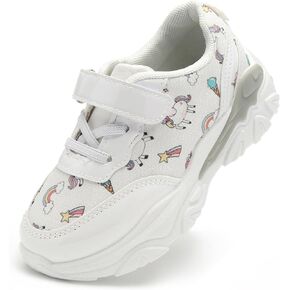 Toddler Little/Big Kids Sneakers for Boys Girls Soft Comfy Walking Shoes Indoor/Outdoor Sports Running Tennis Shoes Children's Non-Lace-Up Sneaker