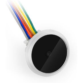 Waveshare Round 2D Codes Scanner Module, Barcode/QR Code Reader, with LED Indicator, Small Size, Easy to Integrate