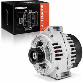 A-Premium Alternator Compatible with Mercedes-Benz W220 Series S430 2000-2001 4.3L, S500 2000-2001 5.0L, C215 Series CL500 1999-2001 5.0L, 12V 150A 6-Groove Pulley Clockwise, Replace# 0123520017