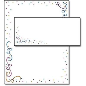 Party Elements Stationery & Envelopes - 40 Sets