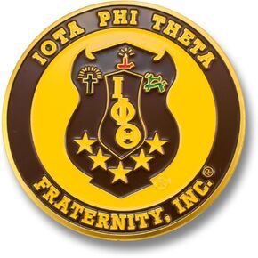 شعار سيارة من الألومنيوم مختوم ثلاثي الأبعاد من Iota Phi Theta in Kuwait