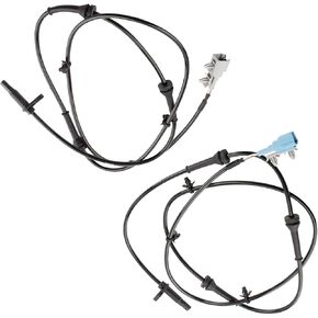 2Pcs Rear ABS Wheel Speed Sensor Left & Right Side Fit for Nissan Murano 2003-2008 V6-3.5L Replace# 47900CA000, 47900-CA000, SU12670, 084-4385, 47901CA000, 47901-CA000, ALS787, ALS790