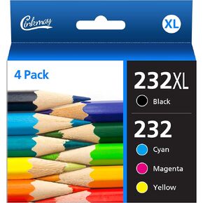 802XL Ink Cartridges Replacement for Epson 802 Ink Cartridges for Epson 802 802 XL Ink Cartridges Combo Pack Works with Epson Workforce Pro WF-4740 WF-4730 WF-4720 WF-4734 EC-4020 EC-4030, 4 Pack