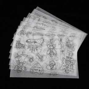 8pcs Shrinky Dink Papers, Heat Shrink Sheet Cartoon House Vehicles Clothing Flower Fairies Pattern Heat Shrinky Paper for DIY Keychain Pendant, Earrings and Other Craft(for Boy)