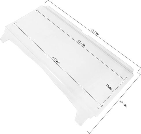 labwork Full Windshield Replacement for Kawasaki Teryx 4 750 2012-2013 Teryx 800 2014-2015 Teryx 4 800 2014-2015 in Saudi Arabia
