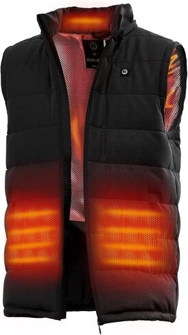 سترة Sailwind للرجال خفيفة الوزن قابلة للتدفئة سترة كهربائية ذكية قابلة لإعادة الشحن مع غطاء رأس قابل للإزالة (البطارية متضمنة) in Kuwait