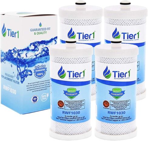 Tier1 WF1CB Refrigerator Water Filter | Replacement for Frigidaire PureSource WFCB, RG100, WF284, NGRG-2000, Kenmore 469906, 469910, 9910, Fridge Filter in Kuwait