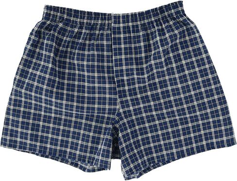 Fruit of the Loom Men's Woven Tartan and Plaid Boxer Multipack in Saudi Arabia
