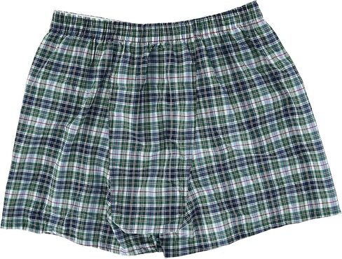 Fruit of the Loom Men's Woven Tartan and Plaid Boxer Multipack in Saudi Arabia