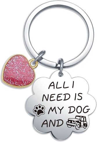 Dog Themed Gifts Dog Lover Gifts SUV Wrangler Gifts Dog Person Keyring Car Jewelry Veterinary Keychain in Saudi Arabia
